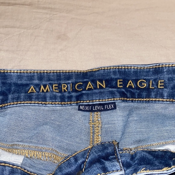American Eagle US size 30x32 skinny fit denim jeans - Picture 2 of 5